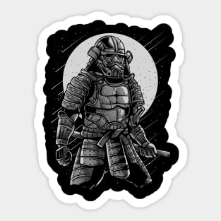 Samurai Storm Trooper Sticker